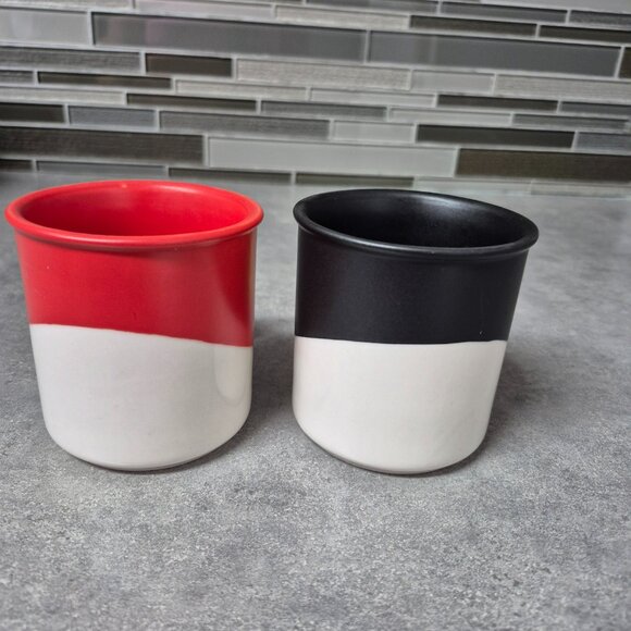 Starbucks 2017 Angle Dipped Matte Glaze  Coffee Mugs - Picture 6 of 9
